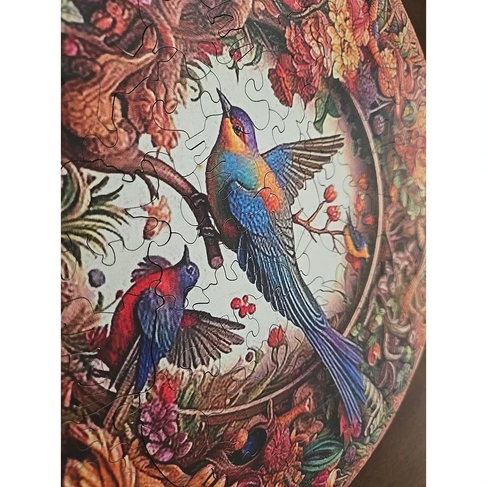 Quordle‎ Puzzles Striking Bird Wooden Jigsaw Fabulous Gift Puzzle
